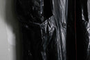 nel lining unusual PVC long coat