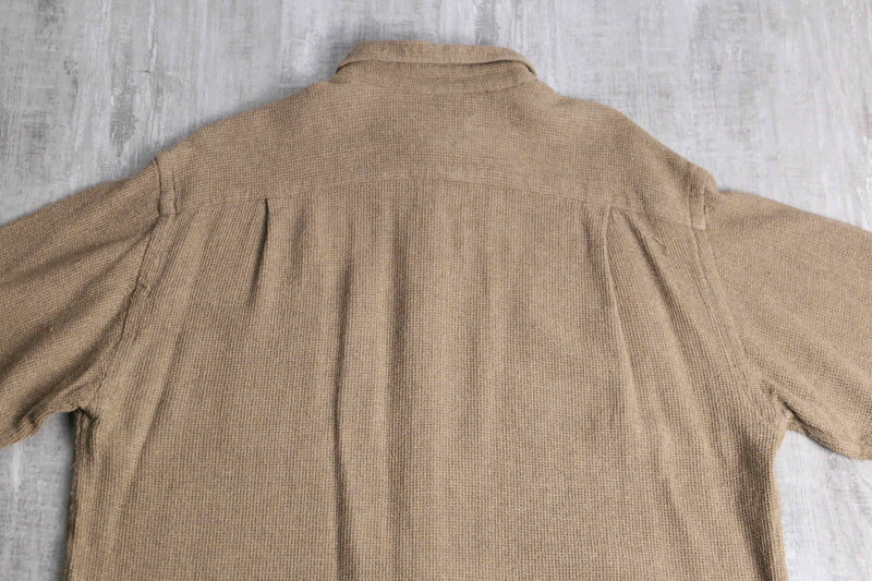 waffle textured cotton B.D. shirt