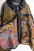 "Re:make" nobel art rag tracker jacket