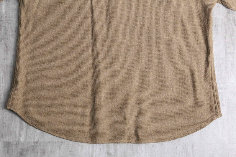 waffle textured cotton B.D. shirt