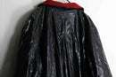 nel lining unusual PVC long coat