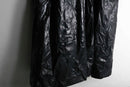 nel lining unusual PVC long coat