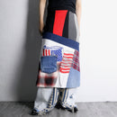 ''Re:make''patchwork design skirt