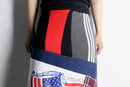 ''Re:make''patchwork design skirt