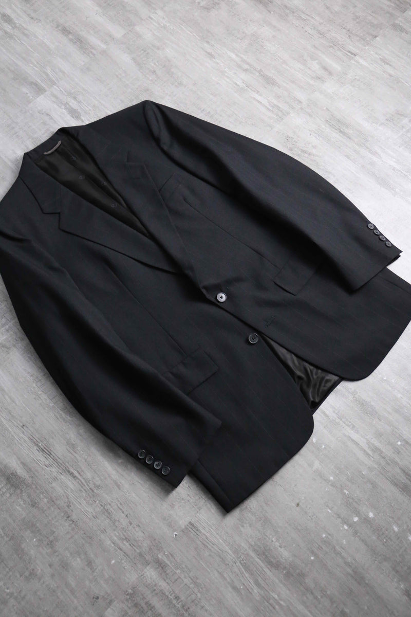 “Christian Dior” stripe design 2B tailored jacket