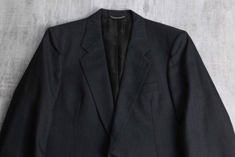 “Christian Dior” stripe design 2B tailored jacket
