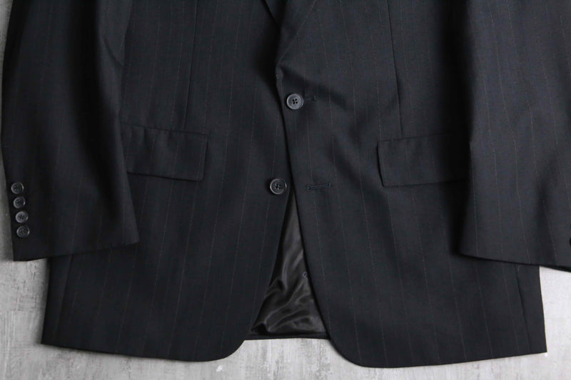 “Christian Dior” stripe design 2B tailored jacket