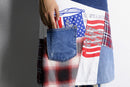 ''Re:make''patchwork design skirt