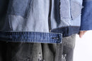 "Re:make" patchwork docking denim jacket