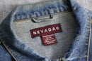 1990s over denim tracker jacket