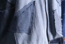 "Re:make" patchwork docking denim jacket