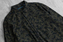 2000s PERRY ELLIS leaf pattern cotton shirt
