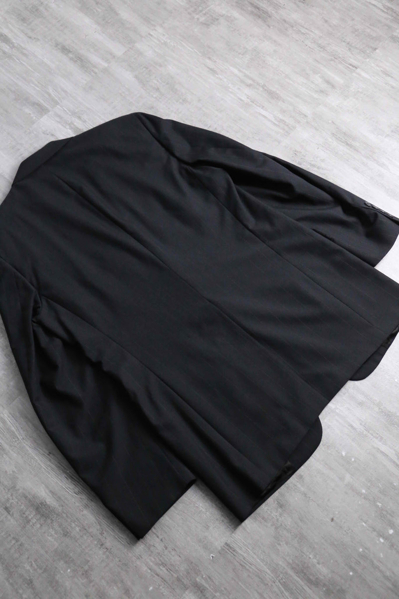 “Christian Dior” stripe design 2B tailored jacket