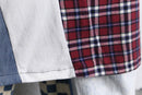 ''Re:make''patchwork design skirt