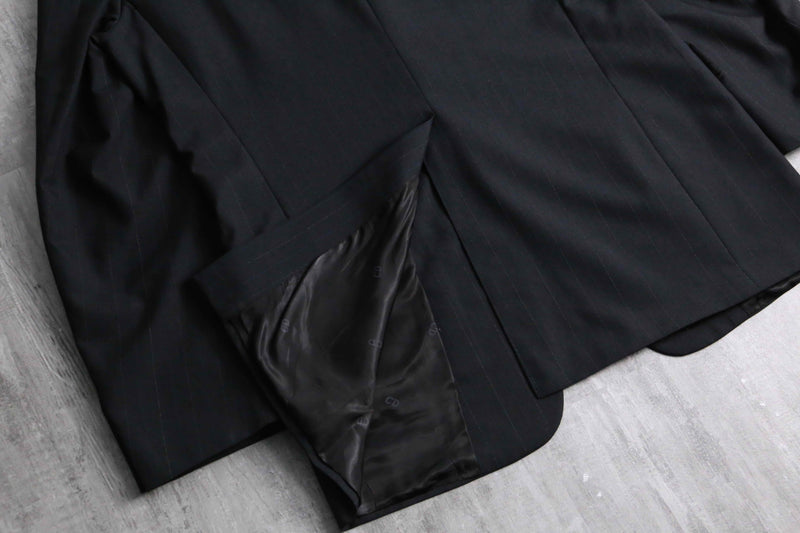 “Christian Dior” stripe design 2B tailored jacket