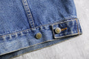 1990s over denim tracker jacket