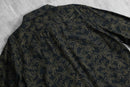 2000s PERRY ELLIS leaf pattern cotton shirt