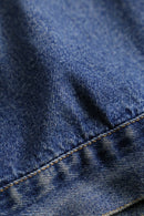 1990s over denim tracker jacket