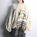 ''Re:make'' docking rug over size knit