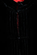 reversible velvet china shirt jacket