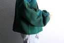 "Re:make" random switching zip hoodie
