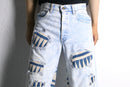 "Re:make" rug docking buggy flare denim