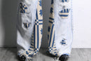 "Re:make" rug docking buggy flare denim