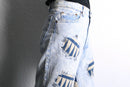 "Re:make" rug docking buggy flare denim