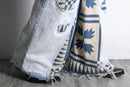 "Re:make" rug docking buggy flare denim
