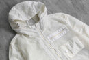 2000s nylon switch fishtail mesh parka