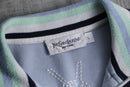 1980-90s Yves Saint Laurent pour homme cotton rib knit track top
