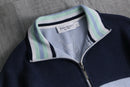 1980-90s Yves Saint Laurent pour homme cotton rib knit track top
