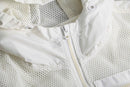 2000s nylon switch fishtail mesh parka