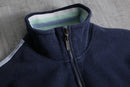 1980-90s Yves Saint Laurent pour homme cotton rib knit track top