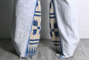 "Re:make" rug docking buggy flare denim