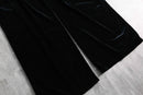 2000s velours wide easy pants