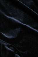 2000s velours wide easy pants