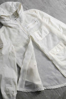2000s nylon switch fishtail mesh parka