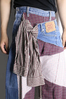 "Re:make" shirt docking 変形　denim