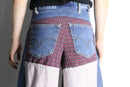 "Re:make" shirt docking 変形　denim