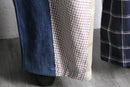 "Re:make" shirt docking 変形　denim