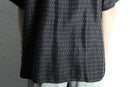 geometric pattern silk shirt