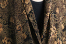 earth tone botanical easy tailored jacket