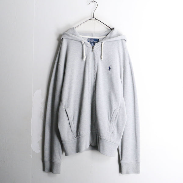 "Polo by RL" reverse weave light sweat hoodie