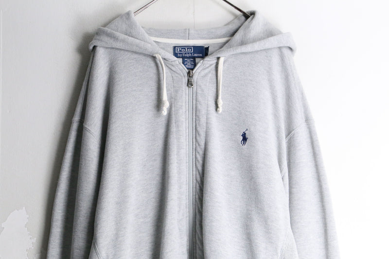 "Polo by RL" reverse weave light sweat hoodie