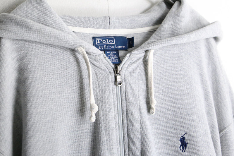 "Polo by RL" reverse weave light sweat hoodie