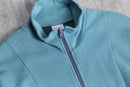 turquoise design track jacket set up
