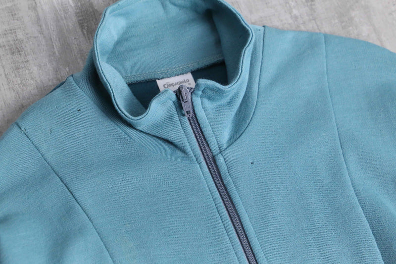 turquoise design track jacket set up