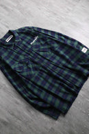 2000s PLAY BOY cotton flannel check shirt