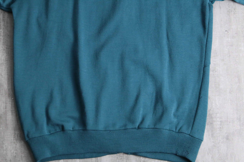 turquoise design track jacket set up